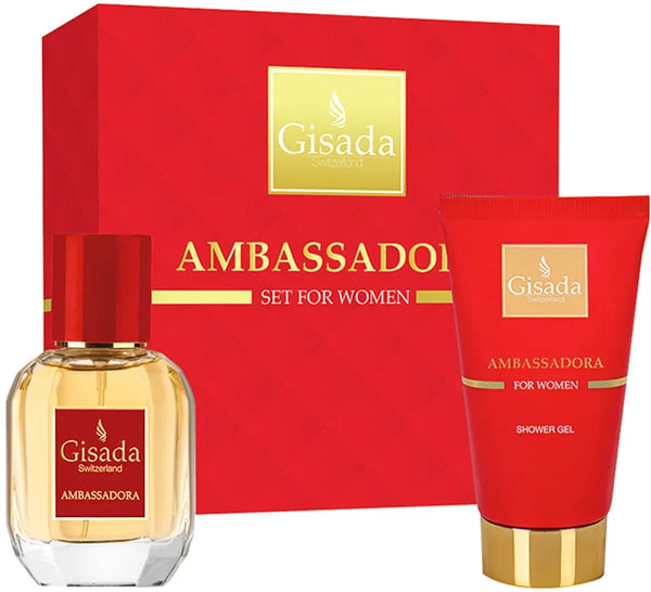 Gisada Ambassadora Eau de Parfum 50 ml + Duschgel 100 ml Geschenkset