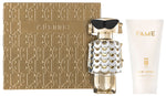 Paco Rabanne Fame Eau de Parfum 80 ml + Körperlotion 100 ml + Eau de Parfum 10 ml Geschenkset 2022