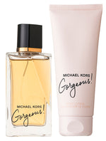 Michael Kors Gorgeous! Eau de Parfum 100 ml + Körperlotion 100 ml + Duschgel 100 ml + Eau de Parfum 5 ml Geschenkset