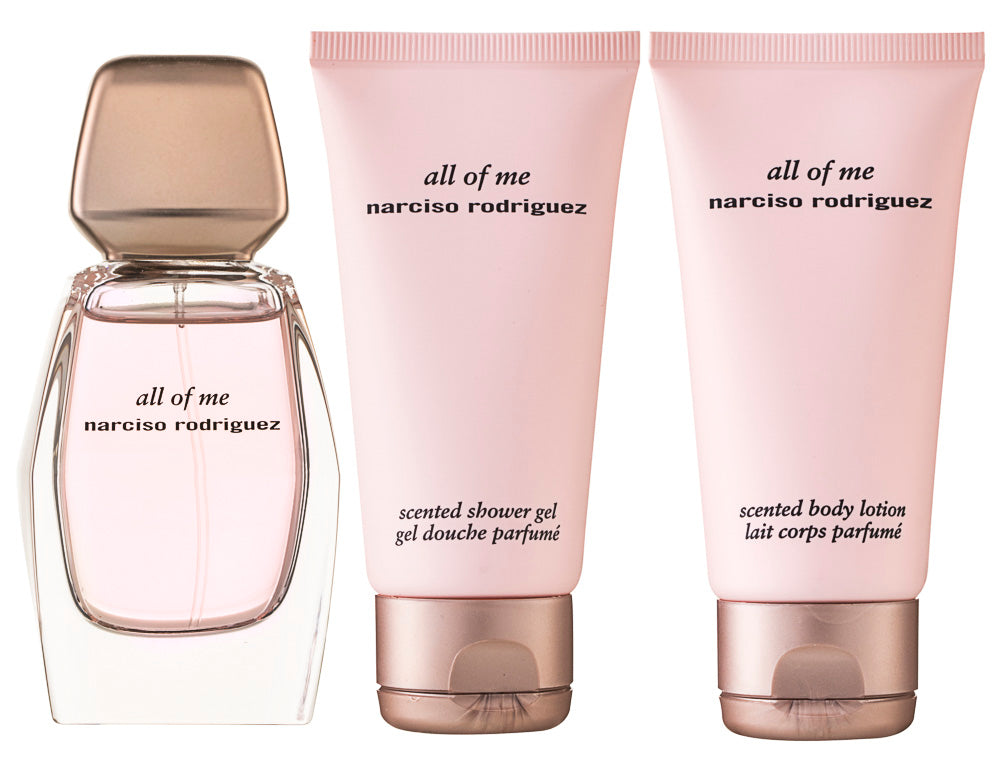 Narciso Rodriguez All of me Eau de Parfum 50 ml + Körperlotion 50 ml + Duschgel 50 ml Geschenkset