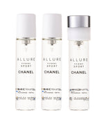 Chanel Allure Homme Sport Eau de Toilette nachfüllbar 20 ml + Nachfüllung 2 x 20 ml
