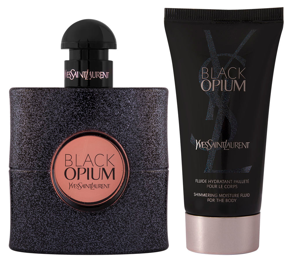 Yves Saint Laurent Black Opium Eau de Parfum 50 ml + Körperlotion 50 ml Geschenkset