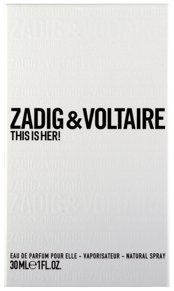 Zadig & Voltaire This is Her! Eau de Parfum